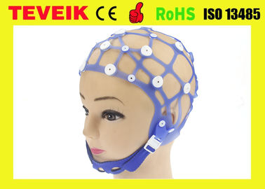 Kaliteli 20 Kanal EEG Kap olmadan EEG Elektrot M Boyutu Ayırma EEG Kap