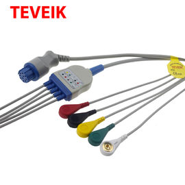 IEC Yuvarlak 10 Pin 5 Tıbbi Datex Satliteplus Ekg Monitör Kablosu