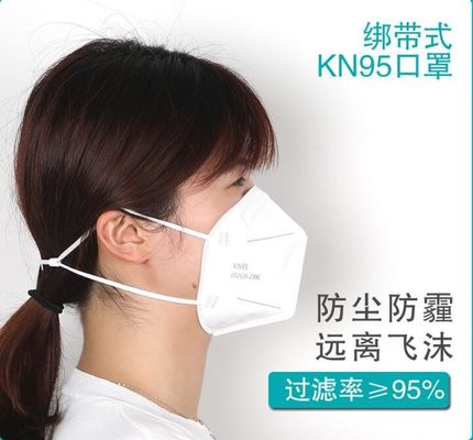 Ffps2 Maske% 95 Filtrasyon Mikrop Koruması İçin 5 Katlı Tek Kullanımlık Toz Maskesi