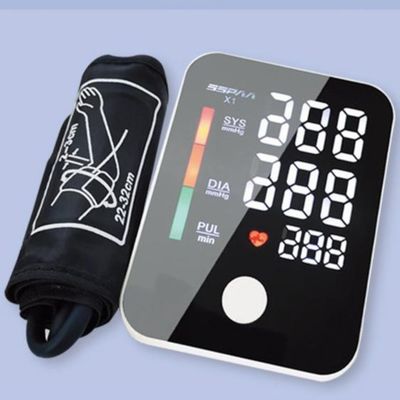 CE ISO13485 Ev kan basıncı ölçer Dijital Kan Basıncı Manşet Monitörü