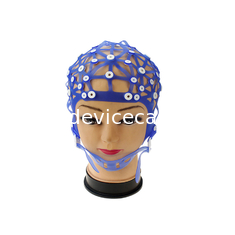 Çok Amaçlı Yeniden Kullanılabilir Silikon EEG Kapağı Çeşitli EEG Elektrotlarını Destekler