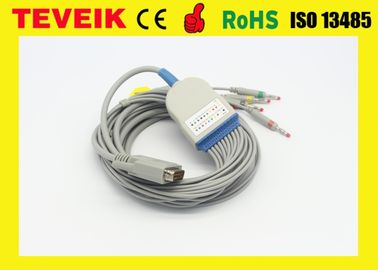 SE-12 Express için Edan EKG Kablosu SE-3 SE-601A DB 15 pin 10 kurşun tel