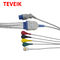 Tıbbi Bakım Artema IEC Yuvarlak 10 Pin TPU EKG Kablosu