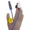Biolight Hasta Monitörü Yenidoğan Sargısı için Y Tipi Yeniden Kullanılabilir Spo2 Sensörü 3ft DB 7p