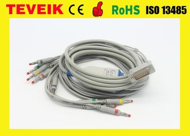 Banana 4.0 M3703C PLPS Bir Peice Serisi EKG Kablosu IEC Standardı