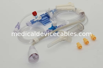 Uyumlu edward tek kullanımlık kan basıncı ibp dönüştürücüsü, Tek kanallı kit ile IBP kablosu